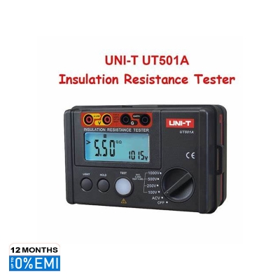 Picture of Advanced inspiring - Unique Make - UNI-T Insulation Resistance Tester UT501A - Vintage Choice - Expression of Yourself - Simple Aftercare