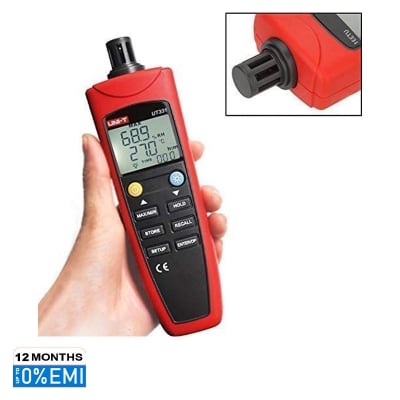 Picture of UNI-T UT331 Digital Thermo-Hygrometer Temperature Humidity Meter Unit Selection USB Interface