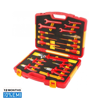 Picture of TOLSEN VDE 1000V 18 Pcs Insulated Hand Tools Set VDE/GS certificated Premium Series V83718 - Kings Trading