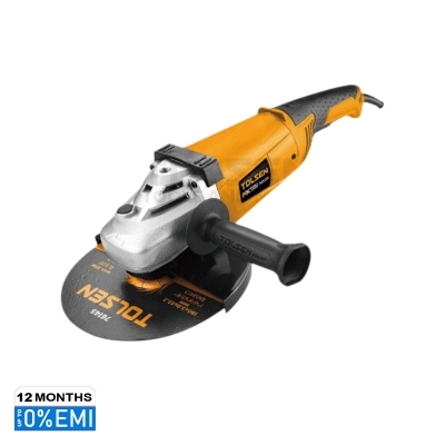 Picture of TOLSEN 7" Electric Angle Grinder 2100w 180mm, Soft starter, Portable Industrial Grade Model: 79523
