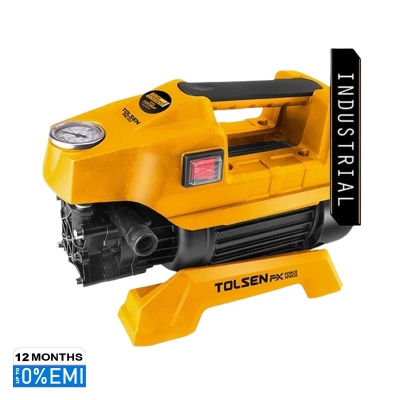 Picture of Tolsen 1800W, 100Bar High Pressure Washer 100% Pure Copper Induction Motor w/ 6pcs Free Accessories, Car Washer, Bike Washer, Model:79574