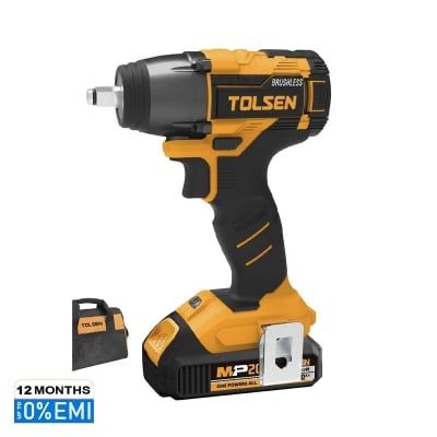 Picture of Tolsen Li-ion Brushless Cordless Impact Wrench 20V 87258