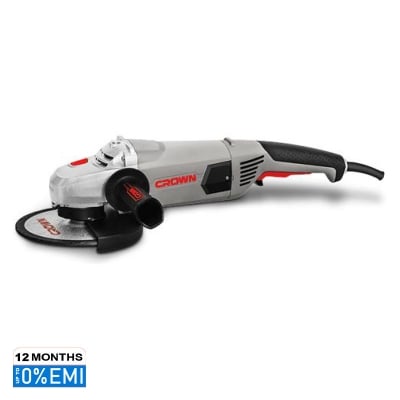 Picture of CROWN 7" Angle Grinder 180mm, 2600W 8500rpm with Soft Start CT13489S - Kings Trading