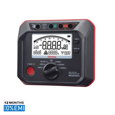 Picture of SANWA MG5000 Insulation Tester High Voltage (5000V) Insulation Resistance Tester 1T ohm