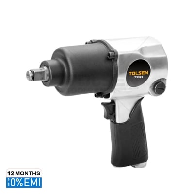 Picture of TOLSEN 1/2" Air Impact Wrench (650Nm Torque) Pneumatic tools Twin Hammer AirXT Series For Air Compressor 73301 - Kings Trading