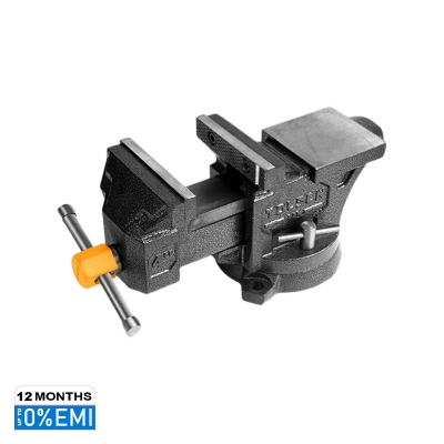 Picture of TOLSEN 6" Bench Vice Ultra Large Swivel Base w/ Anvil Arc Anvil Design Bench Vise 10806 - Kings Trading
