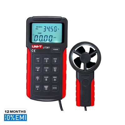Picture of UNI-T UT361 Digital Anemometer Wind Speed Tester  - Kings Trading