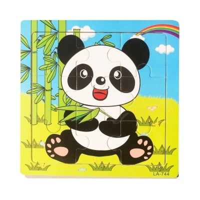 Picture of Panda Wooden Puzzle - Kids Educational Toy