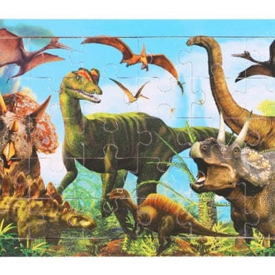 Picture of Dinosaur Kingdom Wooden Puzzle - Kids Educational Toy