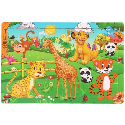 Picture of Animal Planet Wooden Puzzle - Kids Educational Toy