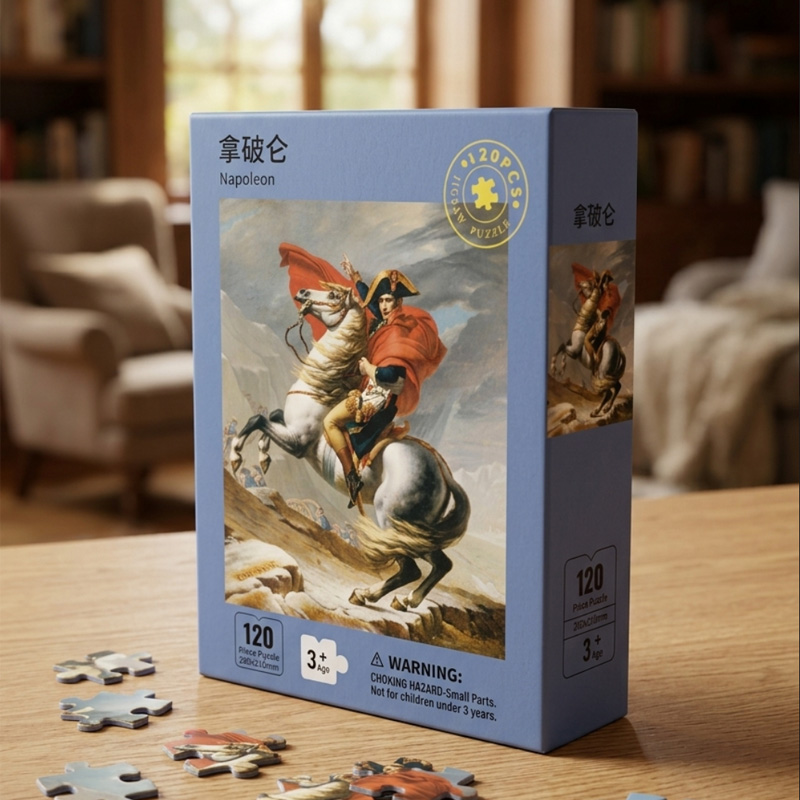 Picture of 120 Pieces Paper Puzzle – Kids Educational Toy (Napoleon)
