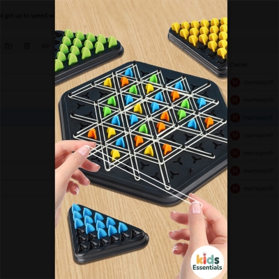 Picture of Chain Chess Family Fun Board Game - Kids Educational Toy