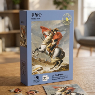 Picture of 120 Pieces Paper Puzzle – Kids Educational Toy (Napoleon)