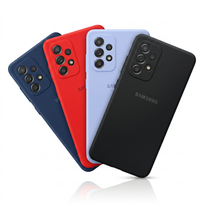 Picture of For Samsung galaxy A32 luxury silicon protect Back Cover soft case