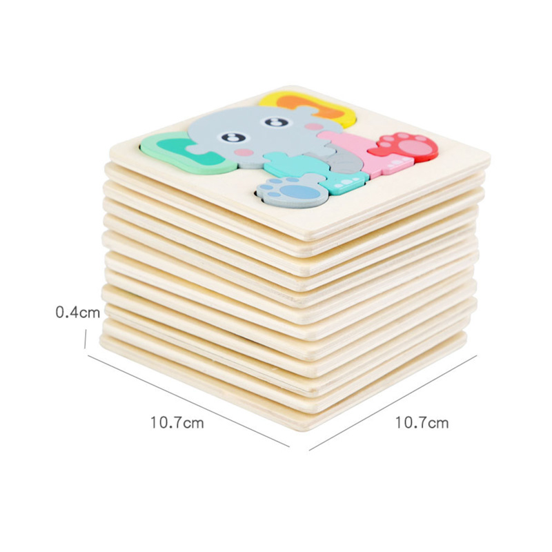 Picture of Ocean Explorers Wooden Puzzle 10 x 10cm - Kids Educational Toy