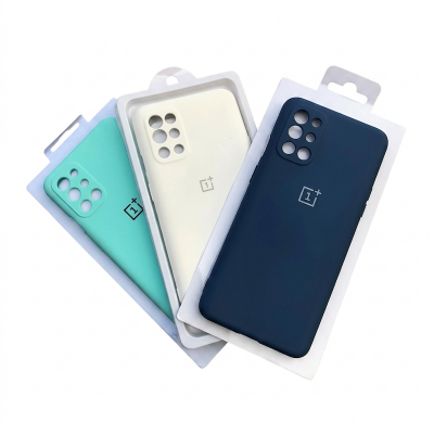 Picture of For OnePlus 9R Luxury Silicone Protect Back Cover Soft Case ( 1+9r )