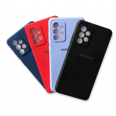 Picture of For Samsung Galaxy A52 Luxury Silicon Protect Back Cover Soft Case