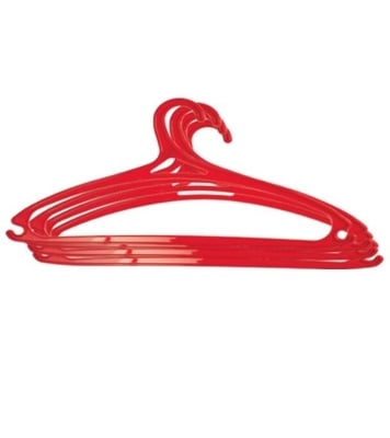 Buy Dangle Hanger 6 Pcs Set Red Online 