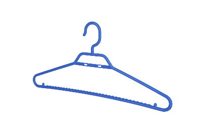 Picture of Stylish Shirt Hanger 06 Pcs Set - Blue