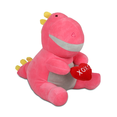 Picture of Comfy Heart Sitting Dinosaur Toy - 30cm 