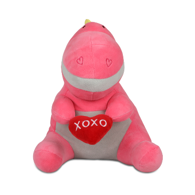 Picture of Comfy Heart Sitting Dinosaur Toy - 30cm 