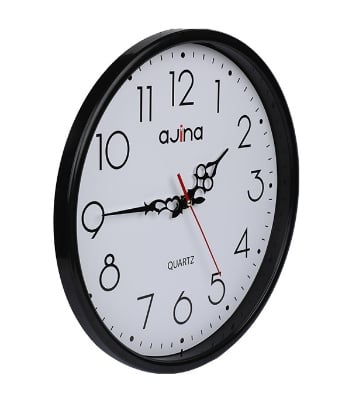 Buy Super Wall Clock Round Black at Best Price In Bangladesh