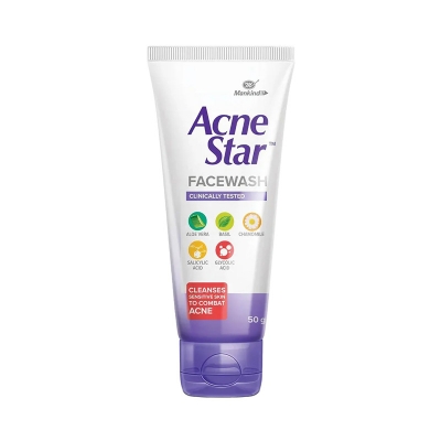 Picture of Acne Star Facewash 50g – Cleanses Sensitive Skin To Combat Acne