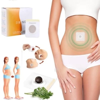 Picture of 30pcs Fat Burner Slim Patch Weight Loss Slimming Body Weight Loss Products Slimming Navel Sticker Slimming Patch Slimming Products Belly Fat Burner For Men/Women Detox Slimming Fast Slimming