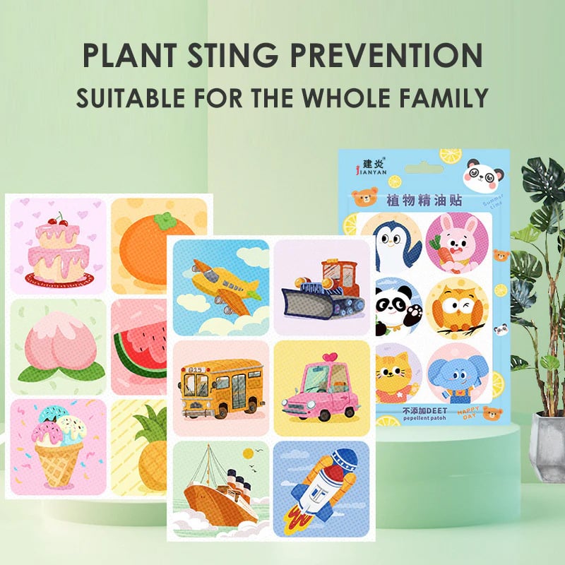 Picture of 36pcs Plant Essential Oil Mosquito Repellent Patch Suitable Babies / Children / Pregnant Women