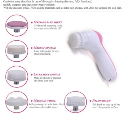 Picture of Beauty Care Massager 5 in 1 Facial Cleansing Brush