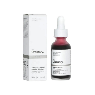 Picture of The Ordinary AHA 30% + BHA 2% Peeling Solution – 30ml Exfoliating and Skin Clarifying Treatment-30 Ml