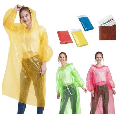 Picture of Rain Card - Wallet Pocket Raincoat, Unisex Raincoat For Men and Women 10pcs Combo