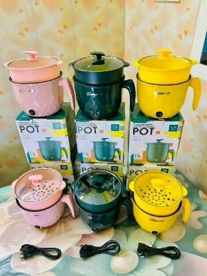 Picture of Yiguokang 1.8L Multifunctional Electric Cooking Pot with Steamer 