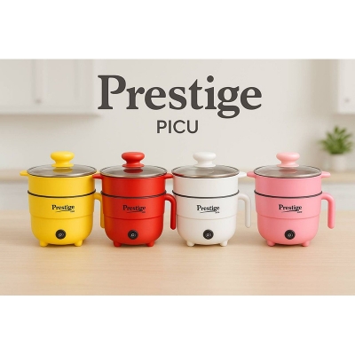 Picture of Prestige Electric Multi Cooker 2L, Suitable for Home and Office Use Multicolor