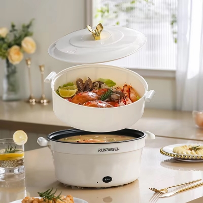 Picture of Runbaisen 3.5L Smart Electric Cooker, Durable Coating Multicolor