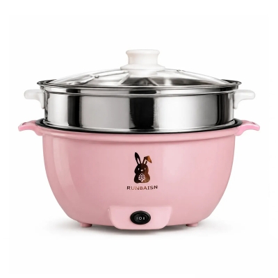 Picture of Runbaisen Electric Multi Cooker 3.5L, Premium Non Stick Hot Pot Multicolor