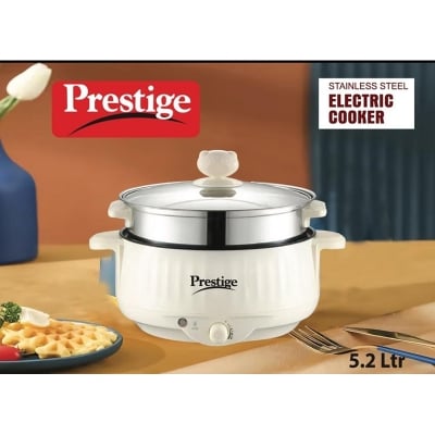 Picture of Prestige Multi Electric Cooker for Versatile Cooking Multicolor