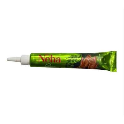 Picture of 12 Piece Neha Mehedi Natural Henna Cone Traditional Wedding Pack Green