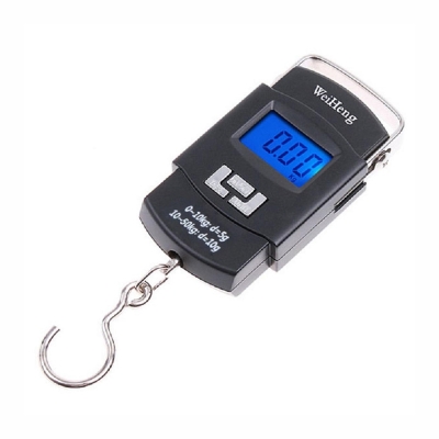 Picture of Electronic Portable Digital Weight Scale 50 Kg - Reliable & Strong Deep Black