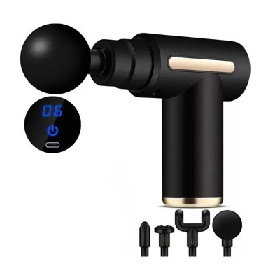 Picture of Handheld Electric Massage Gun - Muscle Pain Relief & Relaxation Green
