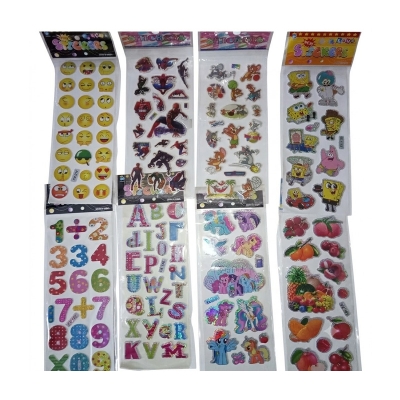 Picture of Princess & Cartoon Sticker Sheets for Kids Multicolor