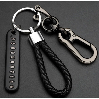 Picture of Motorbike Key Ring Anti-Lost Durable Metal Red