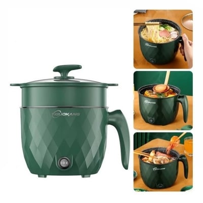 Picture of Fry and Steam with One Compact Cooker Blue