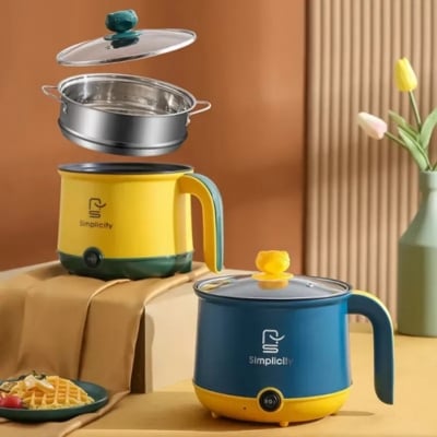Picture of Travel-Friendly Multicooker for Simple Dishes Blue