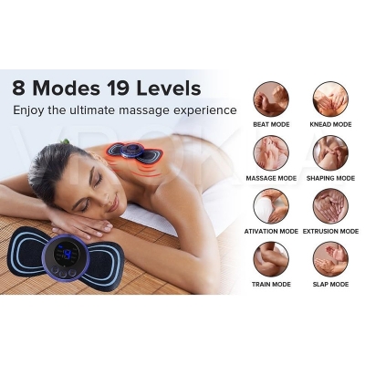 Picture of Electric Therapy Massager for Full Body Use Black