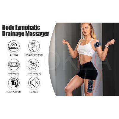 Picture of 8-Mode Neck Massager with USB Charging Black