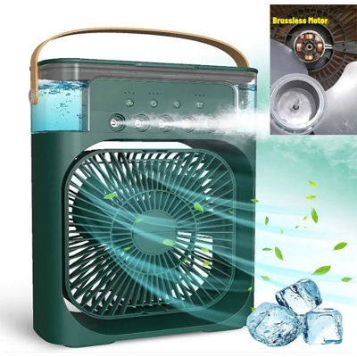 Picture of Rechargeable Air Cooler with Long Battery Life Green