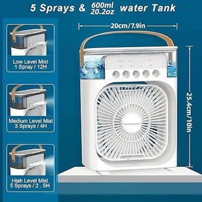 Picture of Rechargeable Air Cooler for Personal Cooling Black