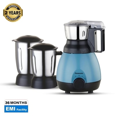 Picture of Panasonic 750W Mixer Grinder 3 SS Jars (MX-GN5003) Blue