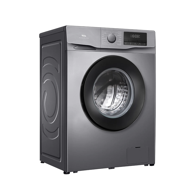 Picture of TCL 8KG Inverter Front Load Washing Machine With BLDC Inverter Motor, Steam Wash, Magic Flow (P608FLG)